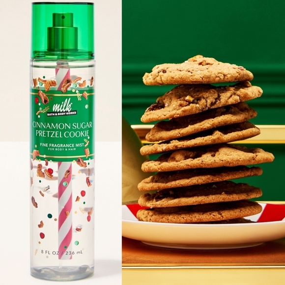 Bath & Body Works Other - Bath Body Works Milk Bar Cinnamon Sugar Pretzel Cookie Body Mist NEW